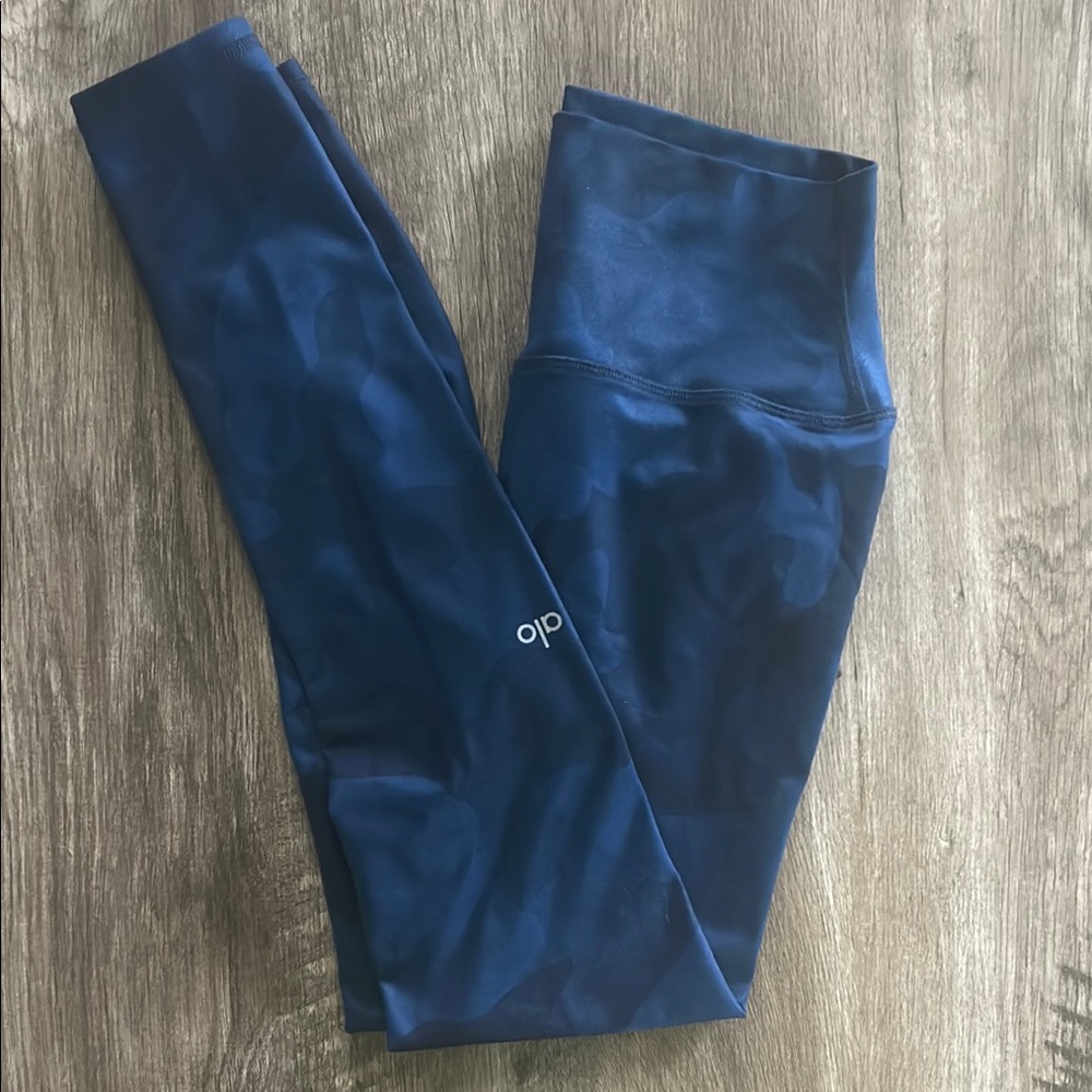 ALO Yoga Deep Blue Leggings